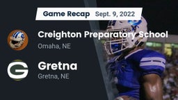 Recap: Creighton Preparatory School vs. Gretna  2022