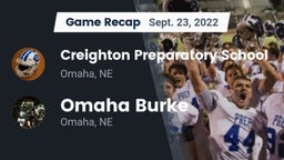 Recap: Creighton Preparatory School vs. Omaha Burke  2022