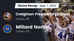 Recap: Creighton Preparatory School vs. Millard North   2022