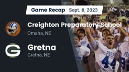 Recap: Creighton Preparatory School vs. Gretna  2023