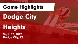 Dodge City  vs Heights Game Highlights - Sept. 17, 2022