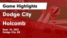 Dodge City  vs Holcomb  Game Highlights - Sept. 24, 2022