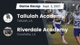 Recap: Tallulah Academy  vs. Riverdale Academy 2021