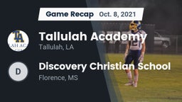 Recap: Tallulah Academy  vs. Discovery Christian School 2021