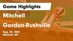 Mitchell  vs Gordon-Rushville  Game Highlights - Aug. 30, 2022