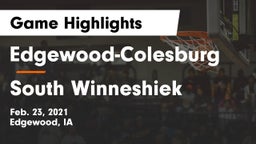 Edgewood-Colesburg  vs South Winneshiek  Game Highlights - Feb. 23, 2021