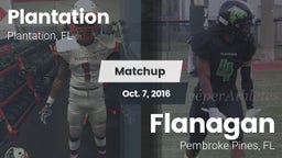 Matchup: Plantation High Scho vs. Flanagan  2016