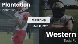 Matchup: Plantation High Scho vs. Western  2017