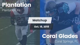 Matchup: Plantation High Scho vs. Coral Glades  2018