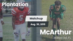 Matchup: Plantation High Scho vs. McArthur  2019