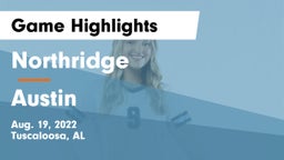 Northridge  vs Austin  Game Highlights - Aug. 19, 2022