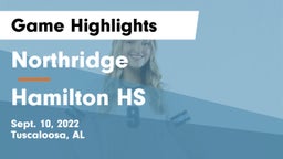 Northridge  vs Hamilton HS Game Highlights - Sept. 10, 2022