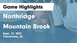 Northridge  vs Mountain Brook  Game Highlights - Sept. 12, 2023