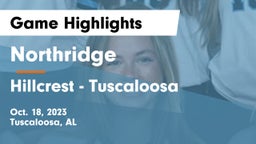 Northridge  vs Hillcrest  - Tuscaloosa Game Highlights - Oct. 18, 2023