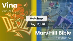 Matchup: Vina  vs. Mars Hill Bible  2016