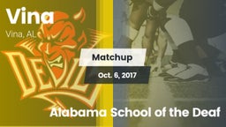 Matchup: Vina  vs. Alabama School of the Deaf 2016