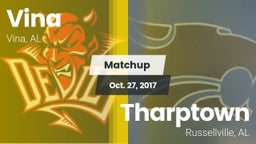 Matchup: Vina  vs. Tharptown  2016
