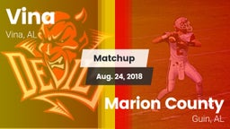 Matchup: Vina  vs. Marion County  2017