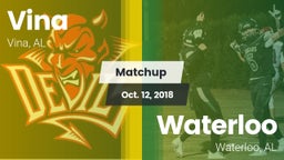 Matchup: Vina  vs. Waterloo  2017