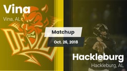 Matchup: Vina  vs. Hackleburg  2017