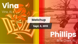 Matchup: Vina  vs. Phillips  2019