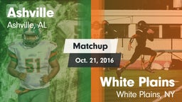 Matchup: Ashville  vs. White Plains  2016