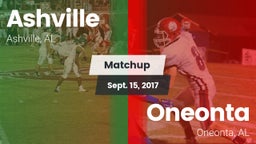 Matchup: Ashville  vs. Oneonta  2017