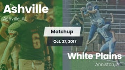 Matchup: Ashville  vs. White Plains  2017