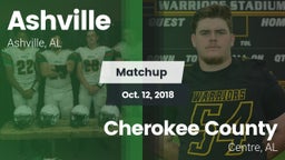 Matchup: Ashville  vs. Cherokee County  2018