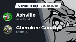Recap: Ashville  vs. Cherokee County  2018