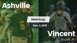 Matchup: Ashville  vs. Vincent  2018