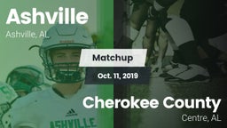 Matchup: Ashville  vs. Cherokee County  2019