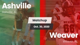 Matchup: Ashville  vs. Weaver  2020