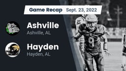 Recap: Ashville  vs. Hayden  2022