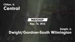 Matchup: Central  vs. Dwight/Gardner-South Wilmington  2016