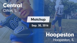 Matchup: Central  vs. Hoopeston  2016