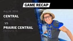 Recap: Central  vs. Prairie Central  2016