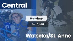 Matchup: Central  vs. Watseka/St. Anne 2017