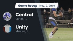 Recap: Central  vs. Unity  2019