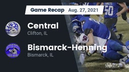 Recap: Central  vs. Bismarck-Henning  2021