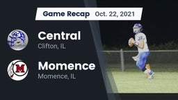 Recap: Central  vs. Momence  2021