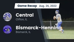 Recap: Central  vs. Bismarck-Henning  2022