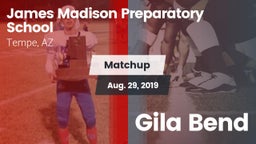 Matchup: Madison Prep High Sc vs. Gila Bend 2019