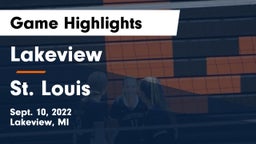 Lakeview  vs St. Louis  Game Highlights - Sept. 10, 2022