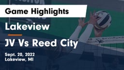 Lakeview  vs JV Vs Reed City Game Highlights - Sept. 20, 2022