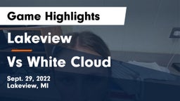 Lakeview  vs Vs White Cloud Game Highlights - Sept. 29, 2022