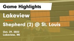 Lakeview  vs Shepherd (2) @ St. Louis Game Highlights - Oct. 29, 2022