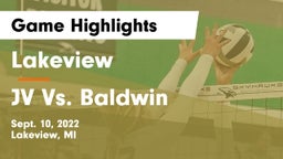 Lakeview  vs JV Vs. Baldwin Game Highlights - Sept. 10, 2022
