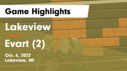Lakeview  vs Evart (2) Game Highlights - Oct. 6, 2022