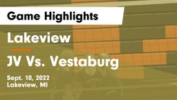 Lakeview  vs JV Vs. Vestaburg Game Highlights - Sept. 10, 2022